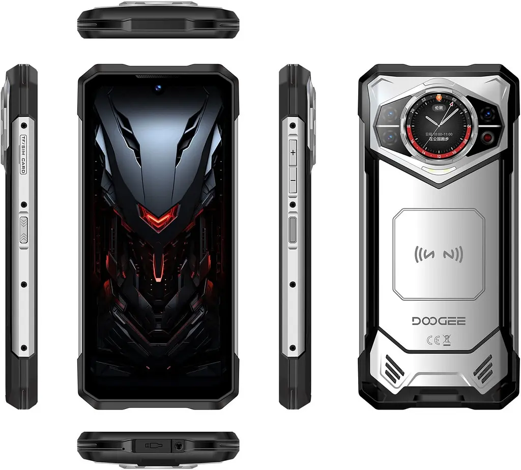 Смартфон Doogee S200 12/256Gb Silver - фото 5