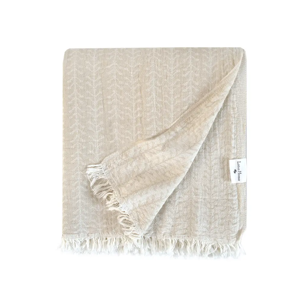 Покрывало Lotus Home - Tossa bej бежевый 190x225 - фото 3