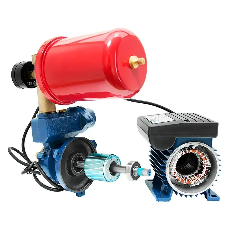 Станція 0.37 кВт Hmax 32 м Qmax 35 л/хв (вихровий насос) 1л WETRON AUTOGP125Z (776010) - фото 8