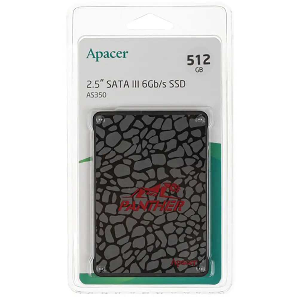 Накопичувач SSD Apacer AS350 512GB 2.5" 7mm SATAIII Standard (AP512GAS350-1) - фото 2