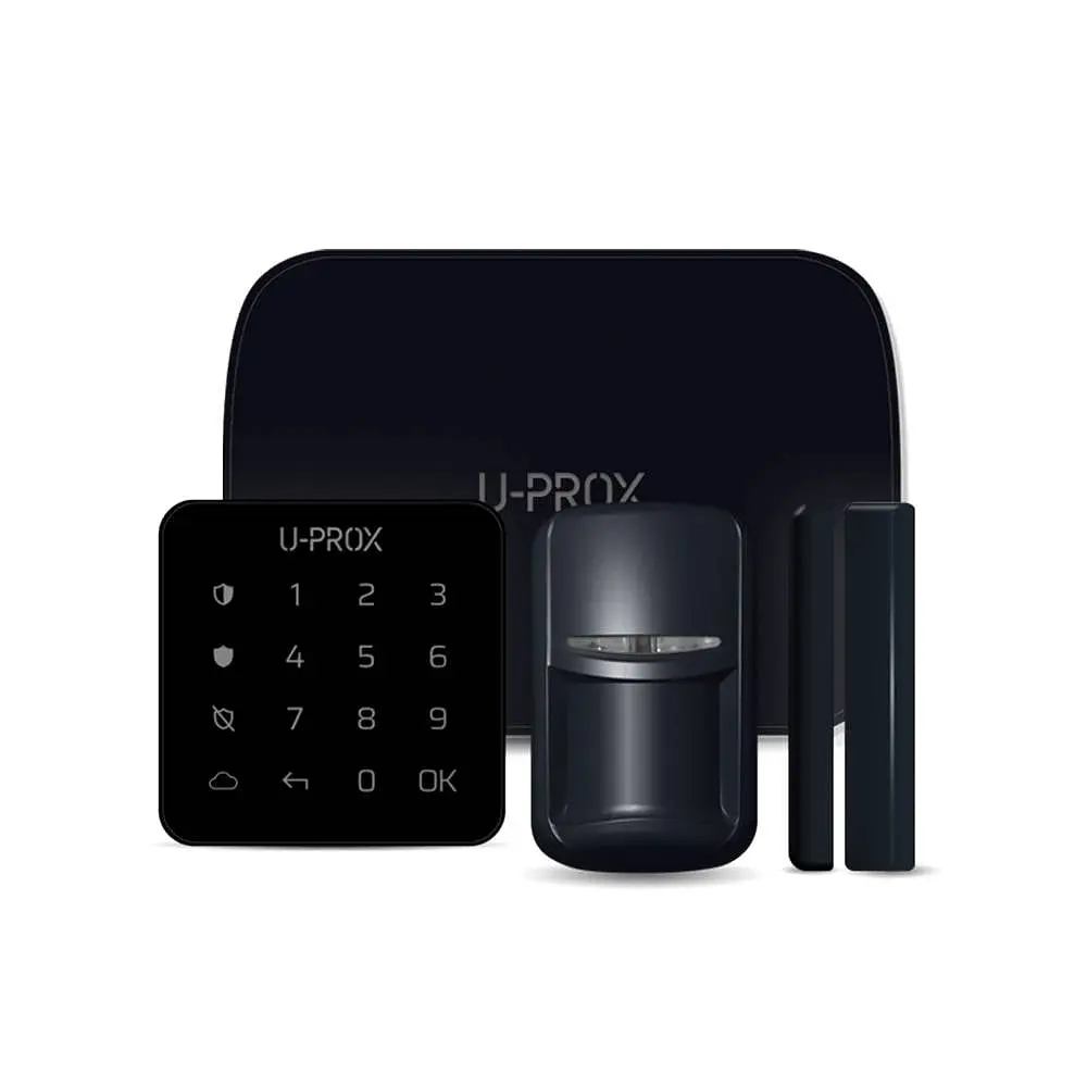 Комплект бездротової сигналізації U-Prox MP Black з 2G, Ethernet (23-00310) - фото 2