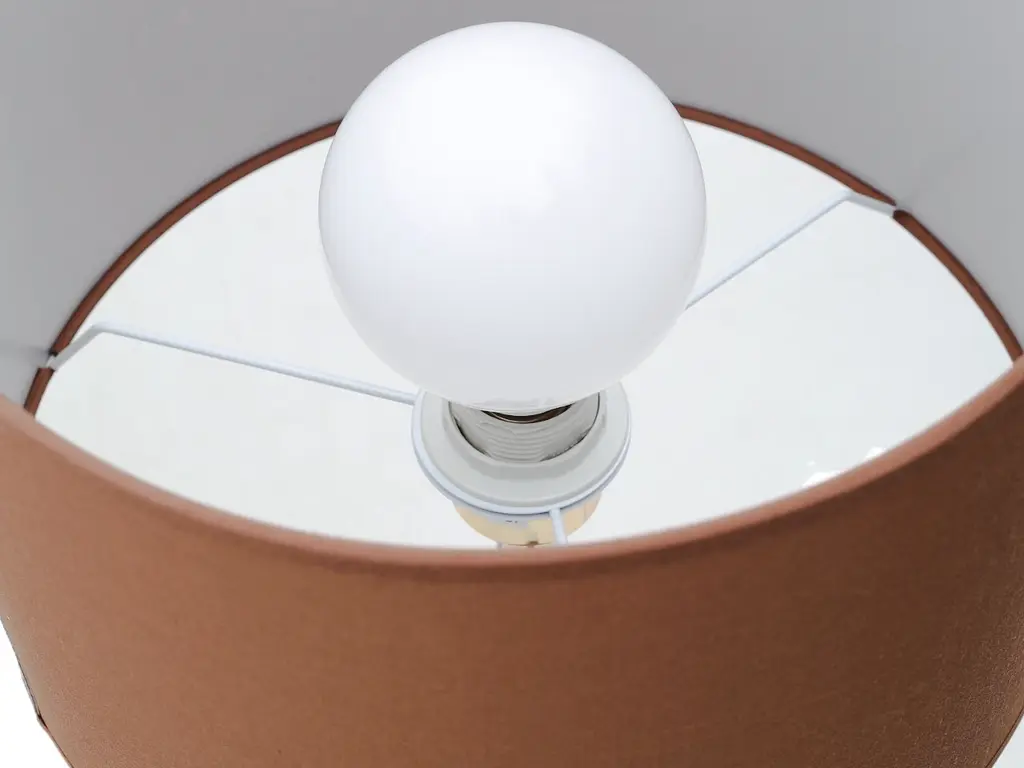 Настольная лампа Brille с абажуром TE-30/1 E27 BK+COF - фото 4