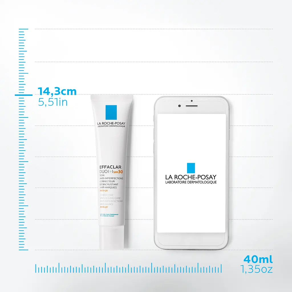 Коригуючий засіб проти недоліків і слідів постакне La Roche-Posay Effaclar Duo SPF30 для жирної проблемної шкіри 40 мл - фото 5