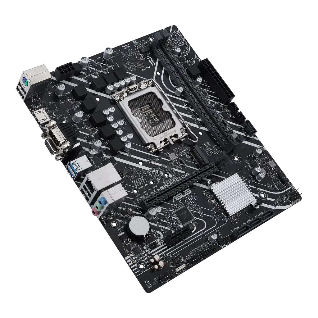 Материнська плата Asus H610M-D Prime D4 LGA 1700 (PRIME H610M-D D4) - фото 3