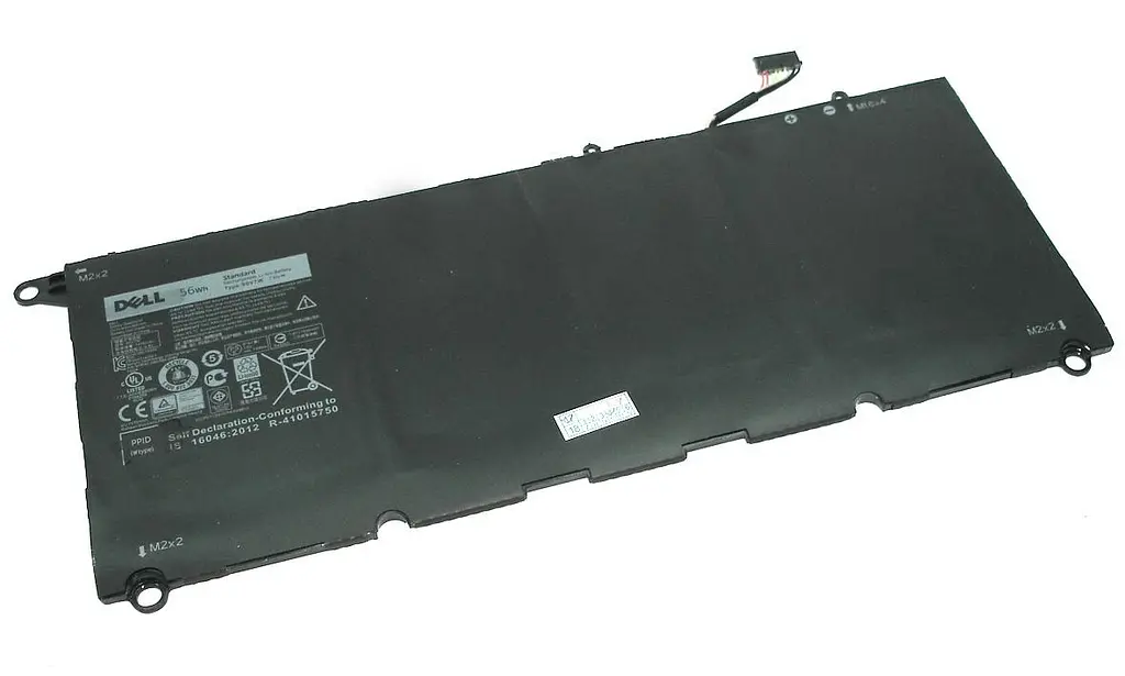 Акумулятор для ноутбука Dell JD25G XPS 13-9343 7.4V 52Wh Black 7000 mAh - фото 2