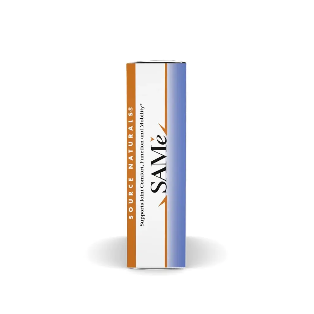 S-аденозил-L-метіонін SAMe 200 mg Enteric Coated, 20 таблеток Source Naturals vit0004645 - фото 2