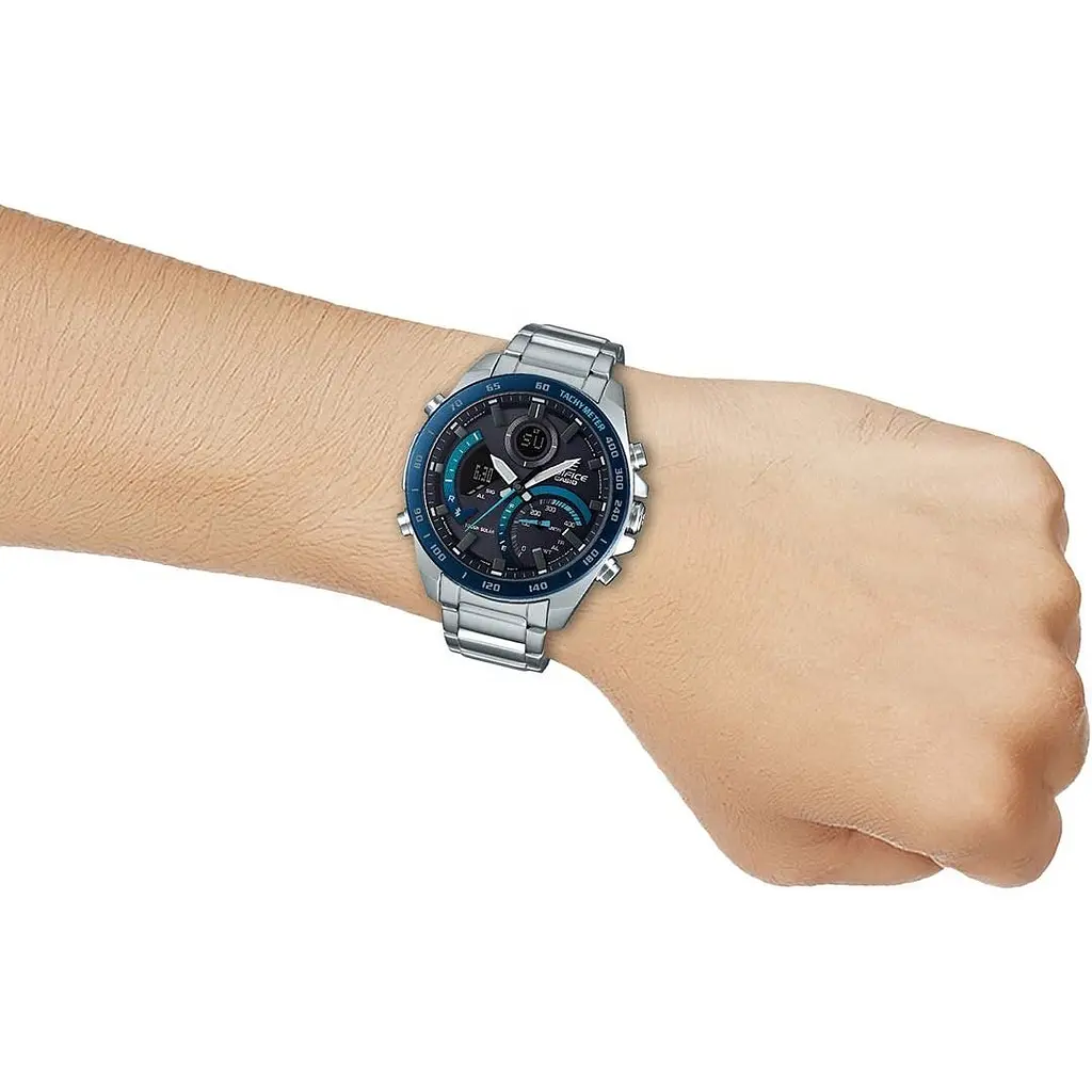 Чоловічий годинник CASIO EDIFICE ECB-900DB-1BER - фото 4
