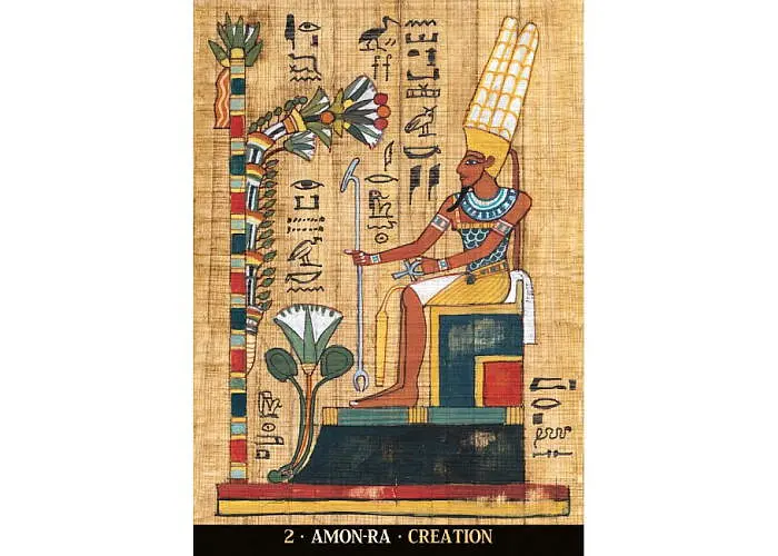Карти Scarabeo Оракул Єгипетських Богів (Egyptian Gods Oracle Cards Tarot) (ВР_КТЄБ) - фото 3