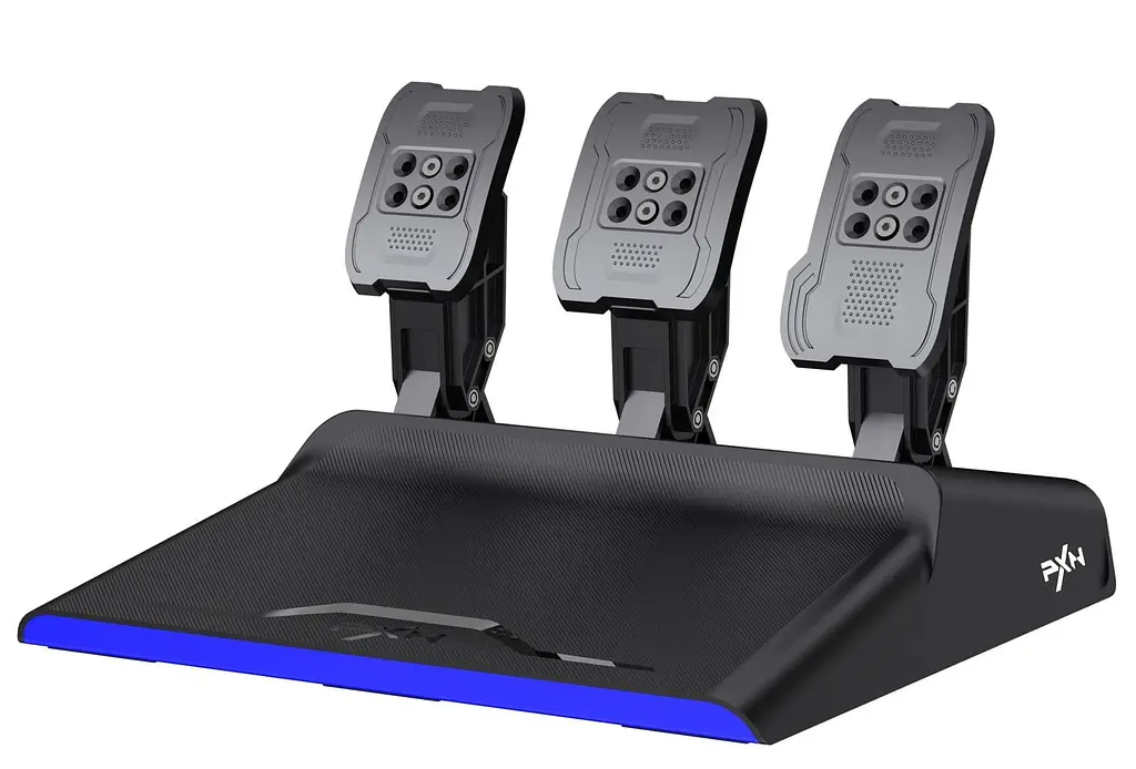 Руль и педали и коробка передач PXN-V99 Bundle for PS4/XBOX/Xbox Series X|S/PC - фото 2