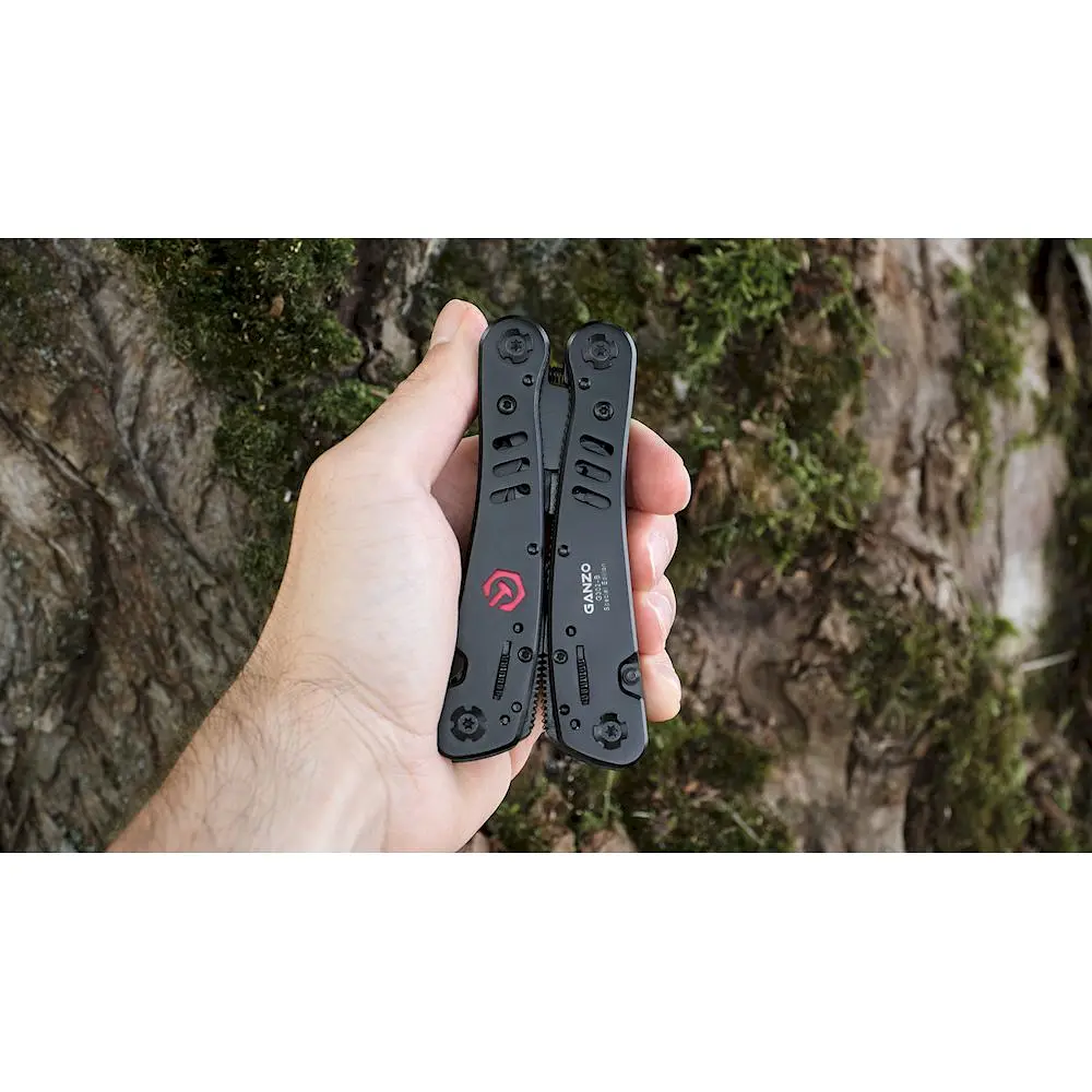 Мультитул Ganzo G302-B Black Edition 26 функций - фото 7