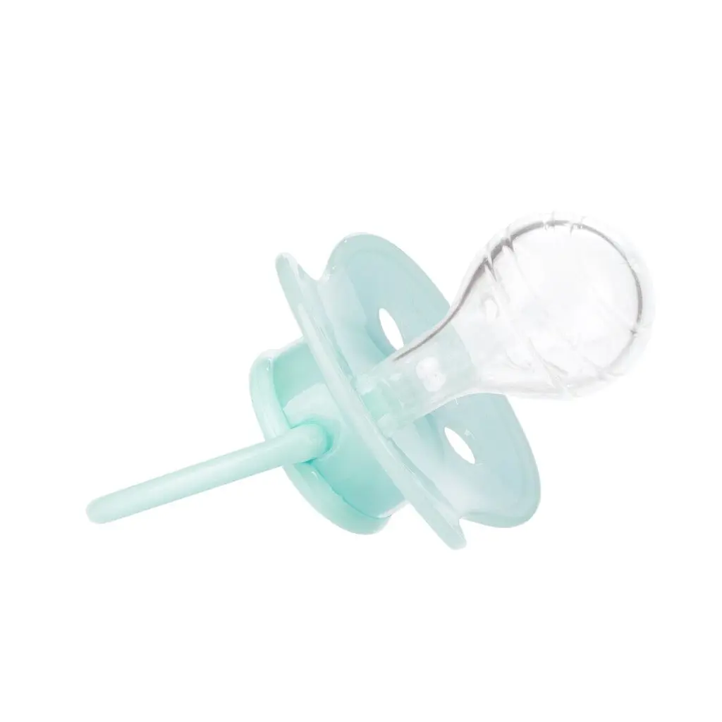 Силіконова кругла пустушка Canpol Babies Pastelove 0–6 міс. бірюзова (22/422) - фото 2
