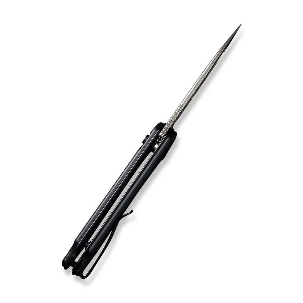Ніж складаний кишеньковий Civivi Elementum II, (7.5 см) Damascus/карбоновий Fiber & G10 - фото 7
