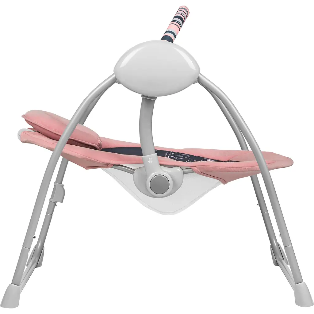 Кресло-качалка Lionelo Ruben Pink Baby с игровой дугой, розовое (LO-RUBEN RUBEN PINK BABY) - фото 3