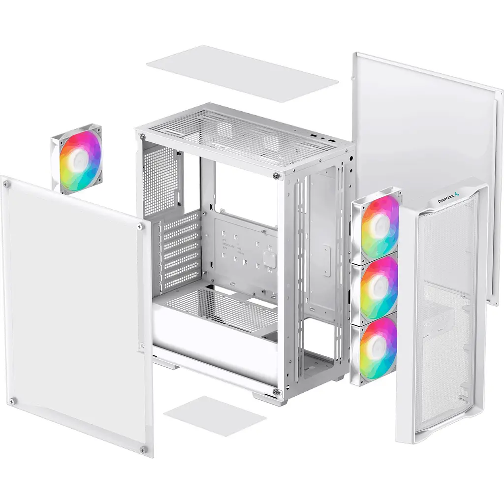 Корпус Deepcool CC560 Mesh V2 White (R-CC560-WHAMA4-G-2) [146719] - фото 9