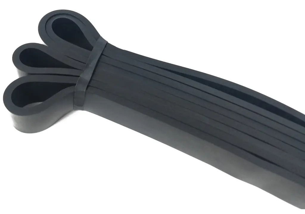 Гумова петля-еспандер Easyfit Origin 15-45 кг гумка для підтягувань, фітнесу та тренувань Чорна (EF-1877-B) - фото 2