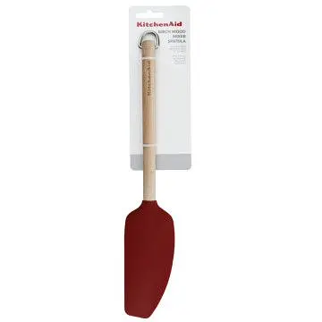 Лопатка для тіста KitchenAid Coreline, 35,3 см, береза, червоний (KQR732OHERE) - фото 2