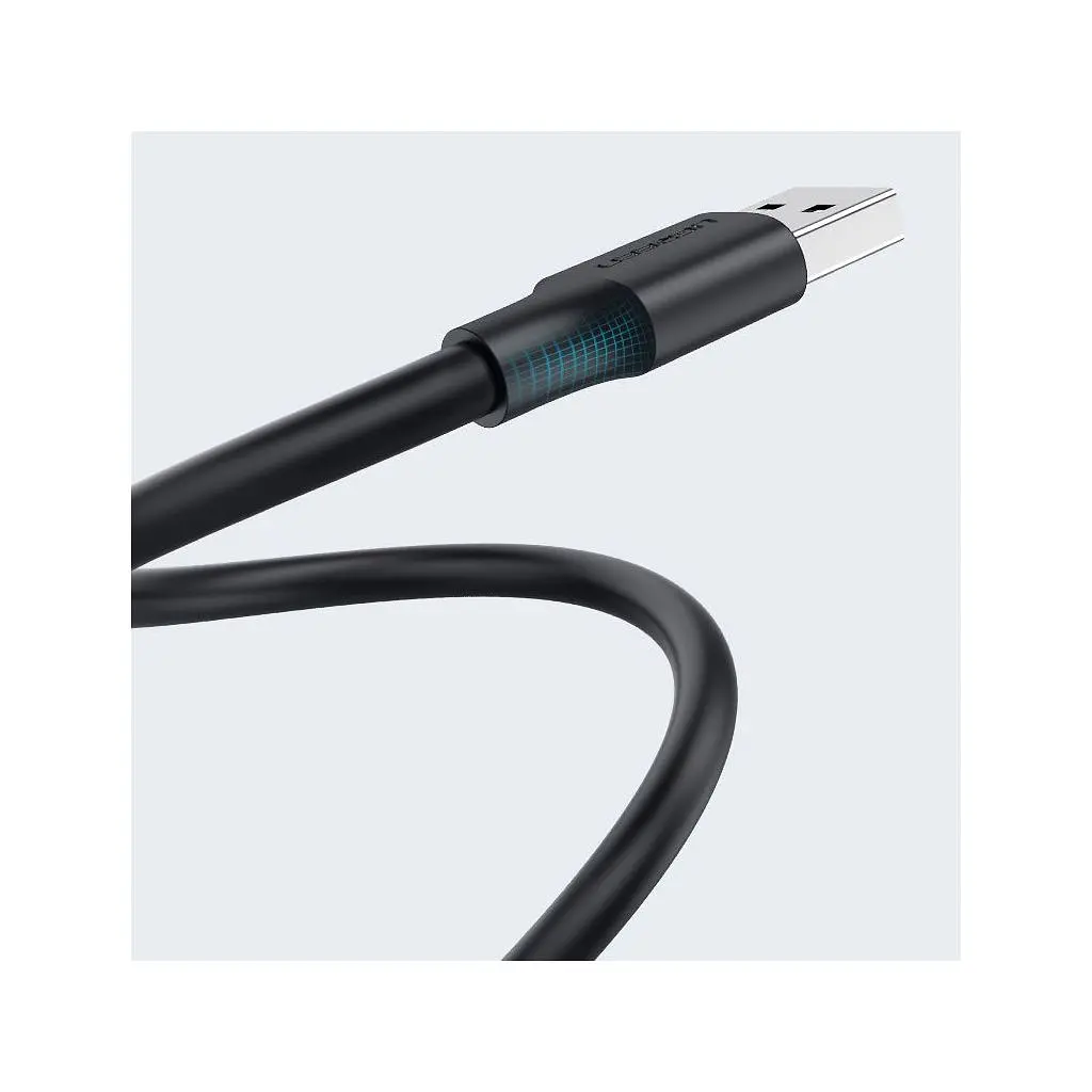 Дата кабель USB 2.0 AM/AM 0.5m US102 black Ugreen (10308) - фото 3