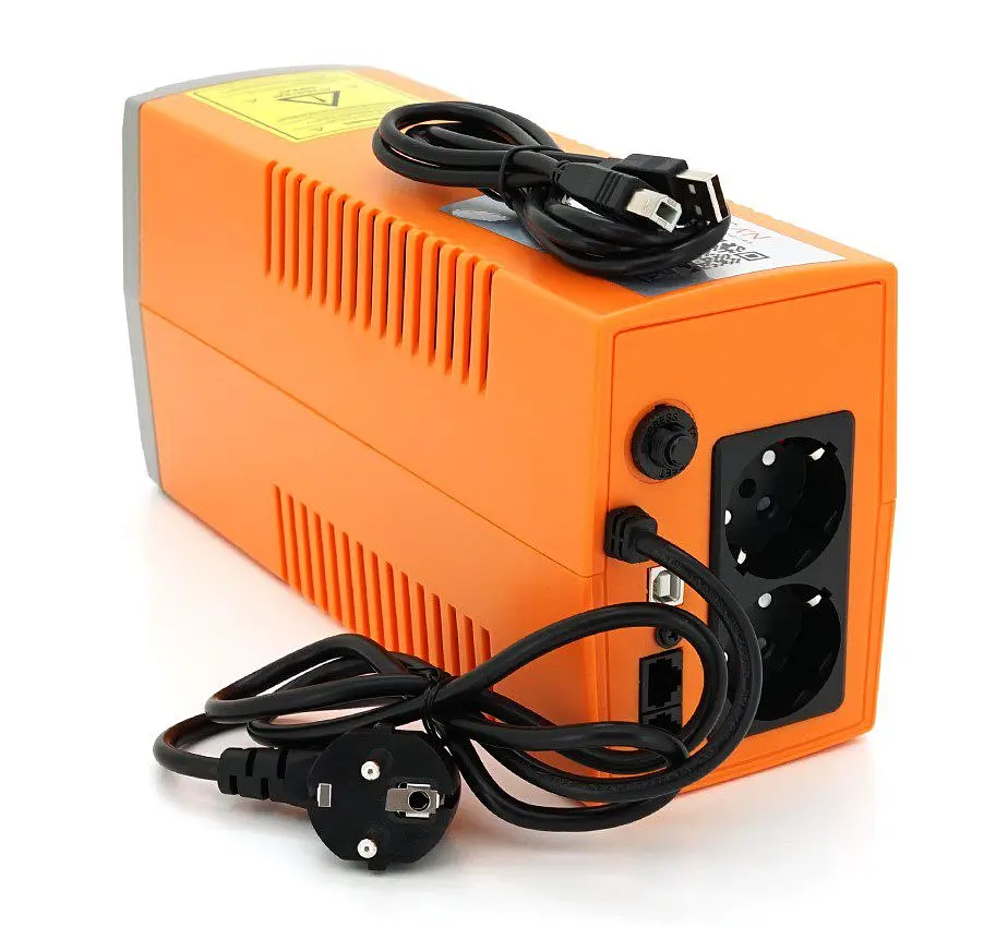 Источник бесперебойного питания Makelsan Lion StandbyL 850VA 510W, 170-280VAC, AVR 1st, 2xSchuko, 1x12V9Ah - фото 2