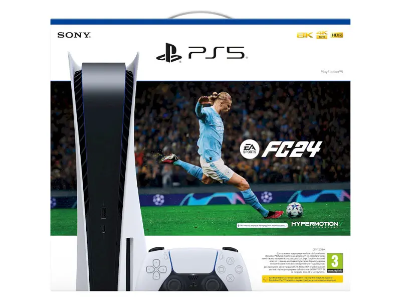 Стаціонарна ігрова приставка Sony PlayStation 5 825GB EA SPORTS FC 24 Bundle (1000040036) - фото 6