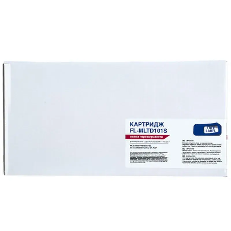 Картридж FREE Label SAMSUNG MLT-D101S (для ML-2160/ 2164/ 2165/ 2168, SCX-3400) (FL-MLTD101S) - фото 2