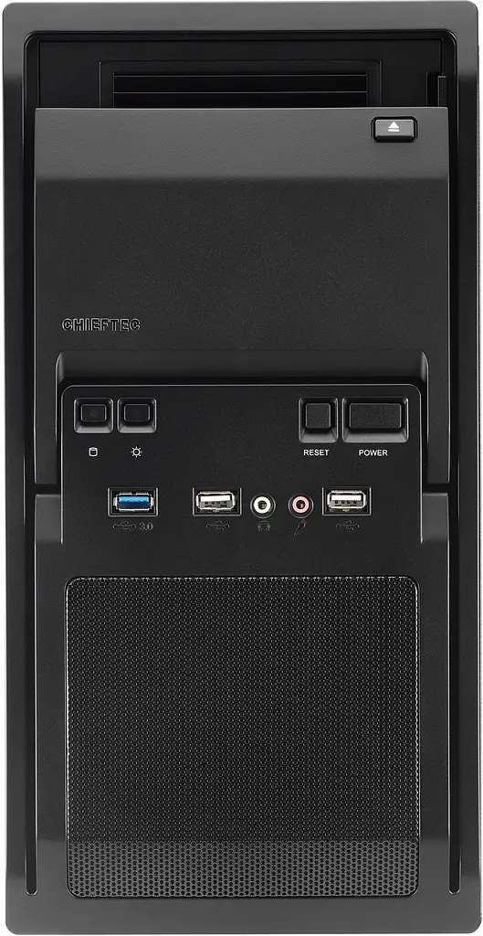 Корпус Chieftec LIBRA LT-01B-OP mATX, без БЖ, Black - фото 3