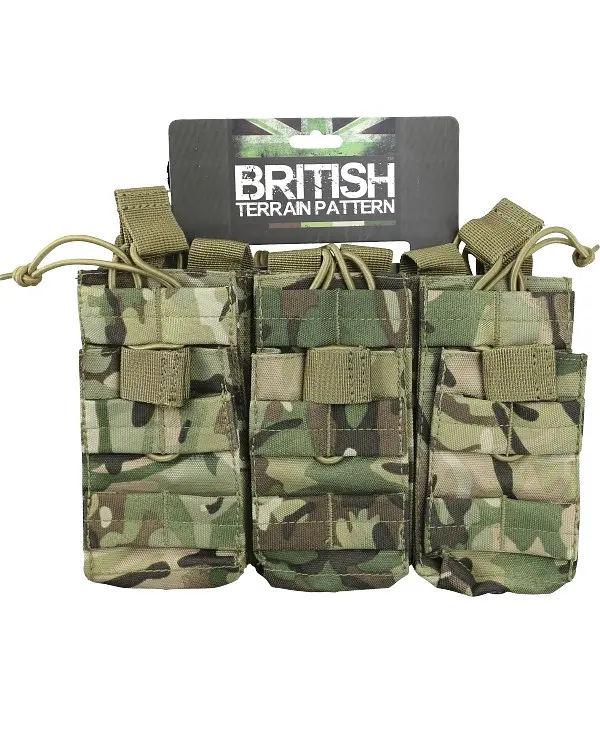 Підсумок під магазини АК Kombat UK Triple Duo Mag Pouch Мультикам (1000-kb-tdmp-btp) - фото 3