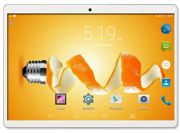 Планшет-телефон Adronix MT232 3G Silver 2/32GB + Чохол-клавіатура - фото 3
