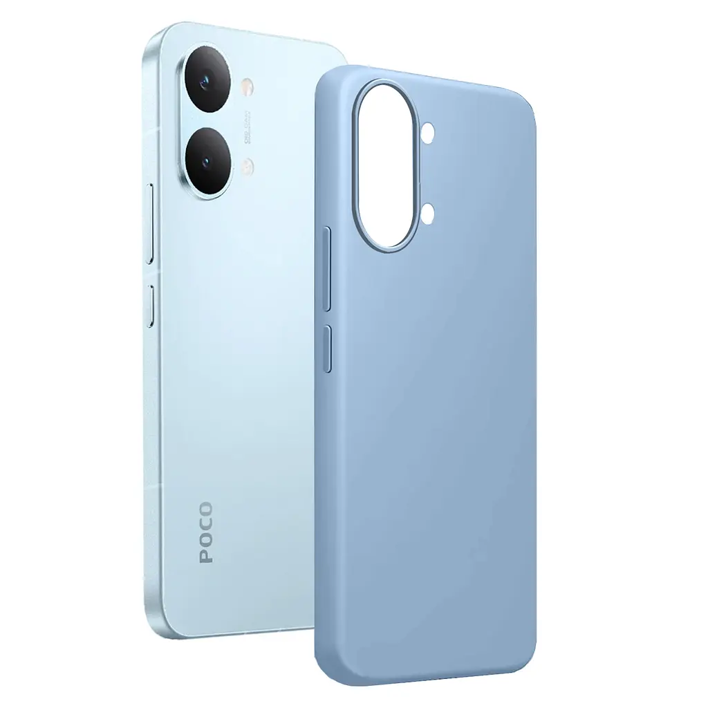 Чохол MAKE Xiaomi Poco X8 Pro Max Silicone Blue - фото 4