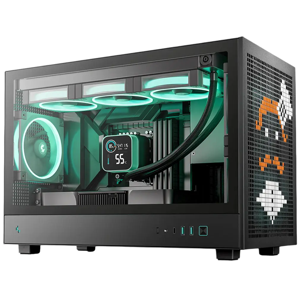 Корпус Deepcool CH260 Black (R-CH260-BKNGM0-G-1) - фото 11