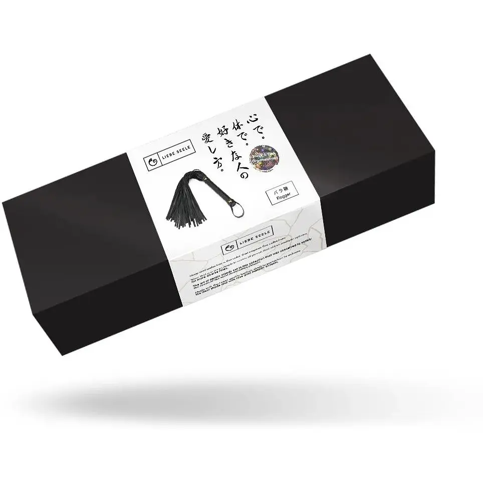 Флогер Liebe Seele Black Organosilicon Flogger - фото 4