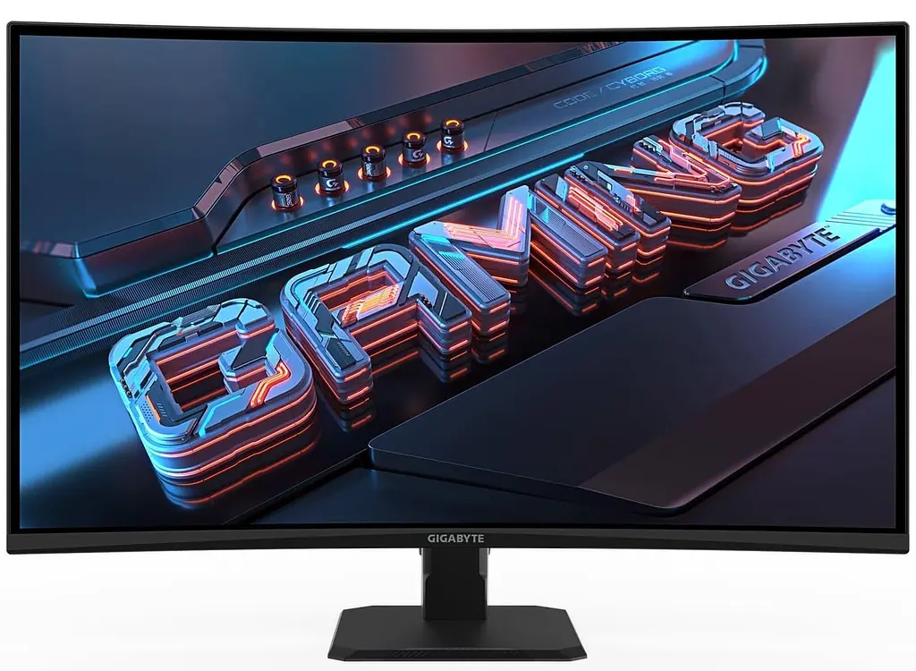 Монітор 31.5" GIGABYTE iтор GS32QCA Gaming Monitor Curved QHD 180Hz (GS32QCA Gaming Monitor) 2560x1440 (QHD, 2K) VA 180 Hz