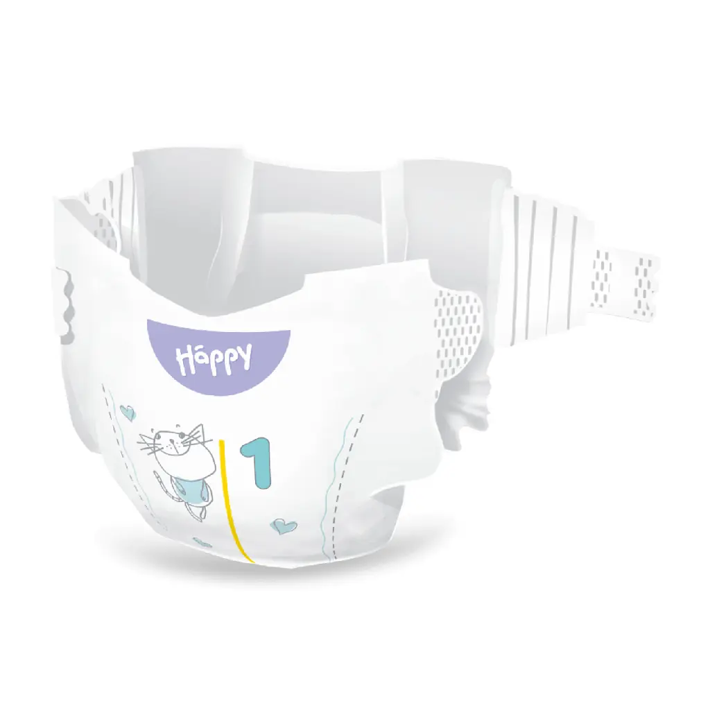 Підгузки Bella Happy Soft & Delicate Newborn 2-5 кг 42 шт (5900516605339) - фото 2
