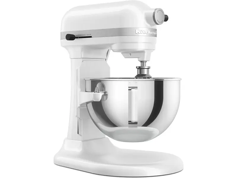 Кухонна машина KitchenAid Heavy Duty 5KSM55SXXEWH з відкидним блоком 5.2 л біла - фото 2