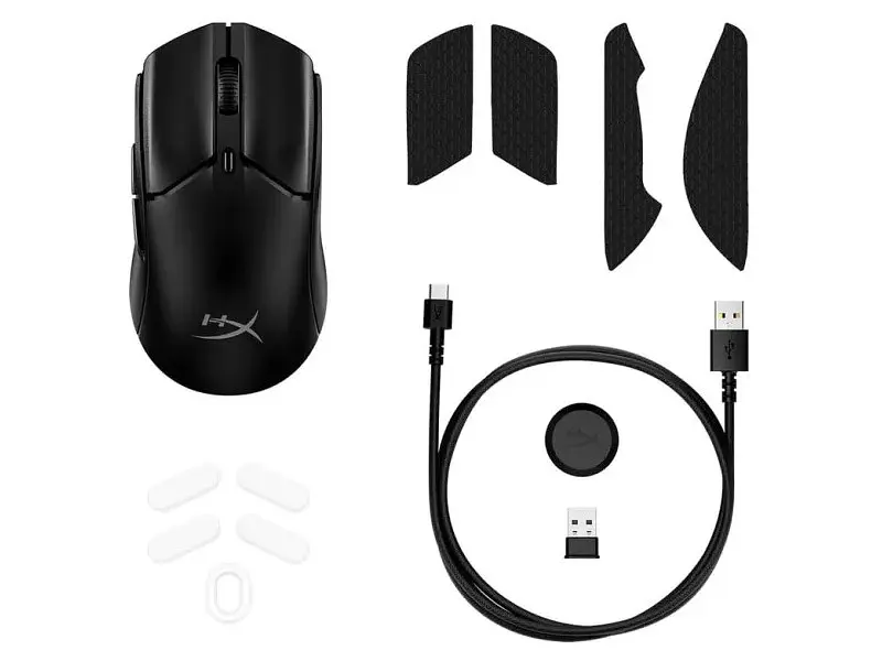 Миша HyperX Pulsefire Haste 2 Mini Wireless black (7D388AA) - фото 8