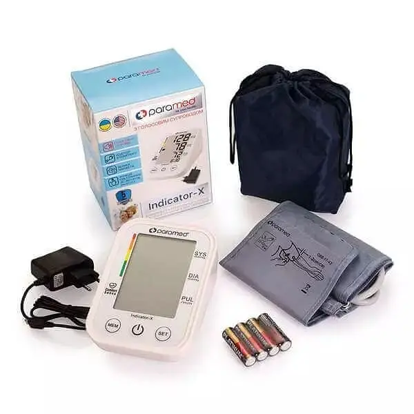 Тонометр Paramed Indicator-X автоматичний з адаптером Type-C та голосовим супроводом - фото 4