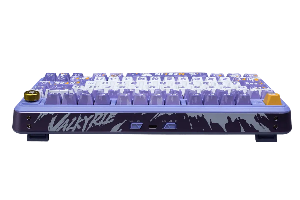 Клавіатура Valkyrie VK75 Merlin RGB Purple (MK20224486CN3) - фото 4