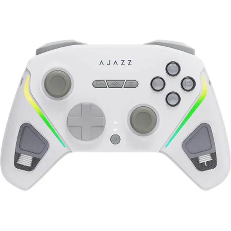 Геймпад Ajazz GP100S 2.4G/BT/USB Switch/PC/iOS/Android RGB White (GP100S-W) - фото 3