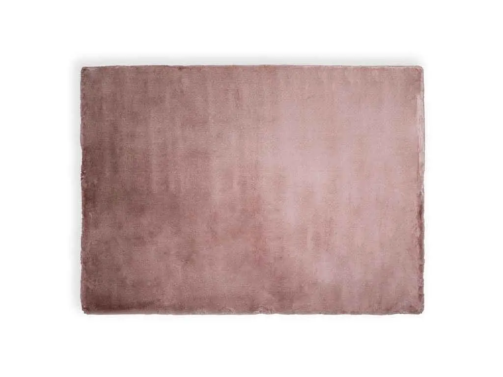 Килимок DARIANA 160x220см рожевий для підлоги з еко-хутра Tweed