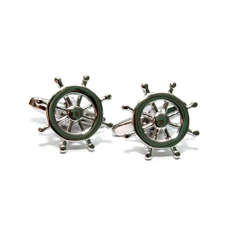 Запонки Штурвал Handmade acs0005800 - фото 4