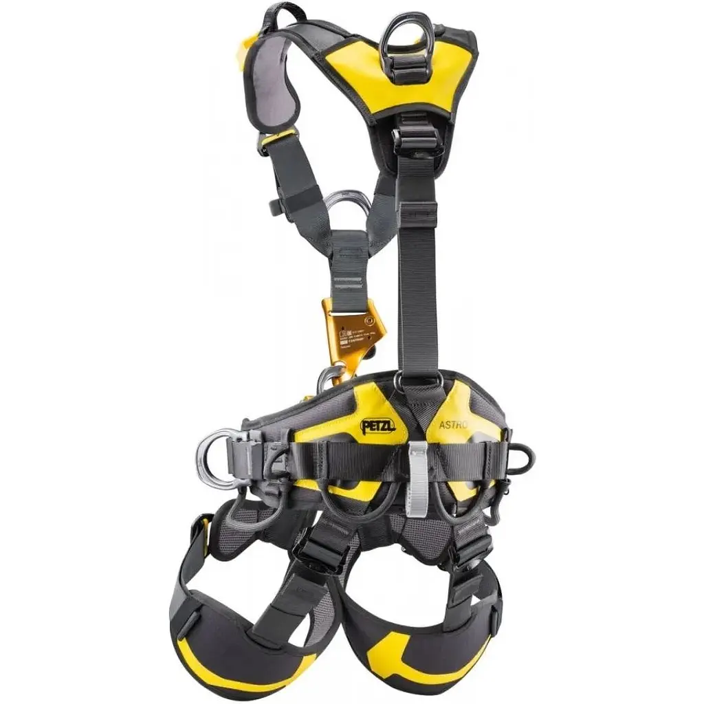 Страхувальна система Petzl Astro Bod Fast Int 00 Black/Yellow (1052-C083BA03) - фото 2