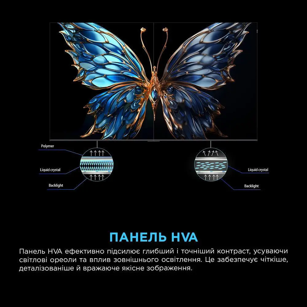 Телевізор TCL 55P8K - фото 8