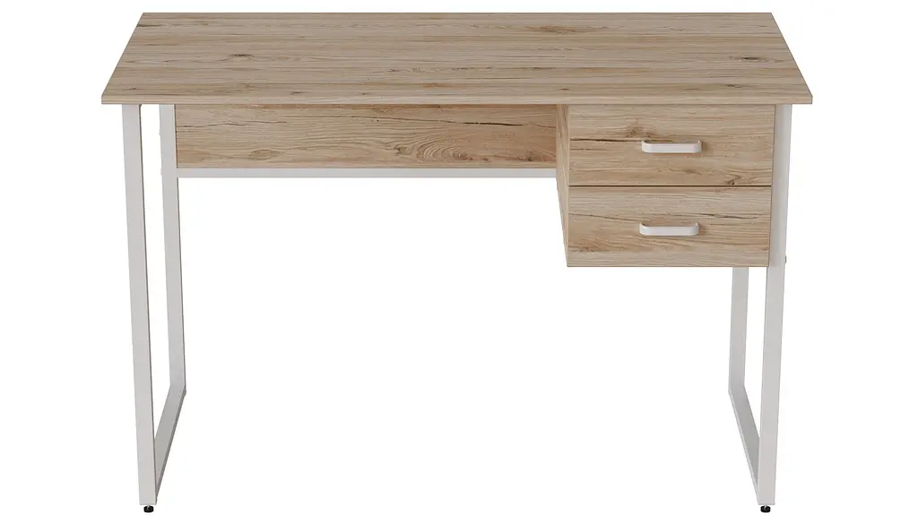Компьютерный стол Ferrum-decor Таккота 75x120x60 белый ДСП Дуб Артизан 32мм (FRD-102096) - фото 2