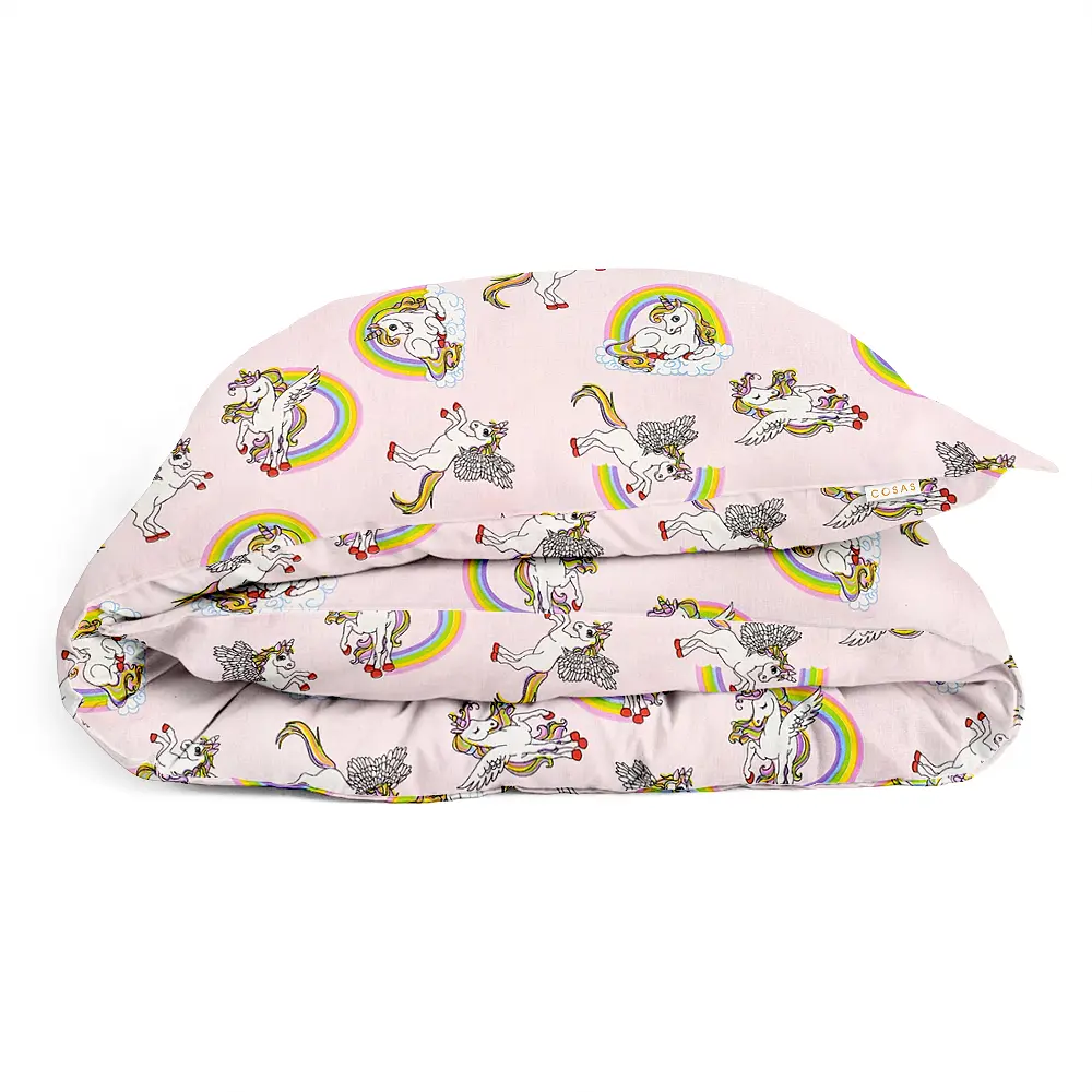 Дитяча постільна білизна в ліжечко RAINBOW UNICORN CS1 COSAS (4822052108536) - фото 4