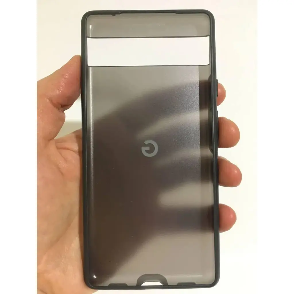 Оригинальный противоударный чехол Google Official Case для Pixel 6a (6.1") Charcoal (GA03706) - фото 7