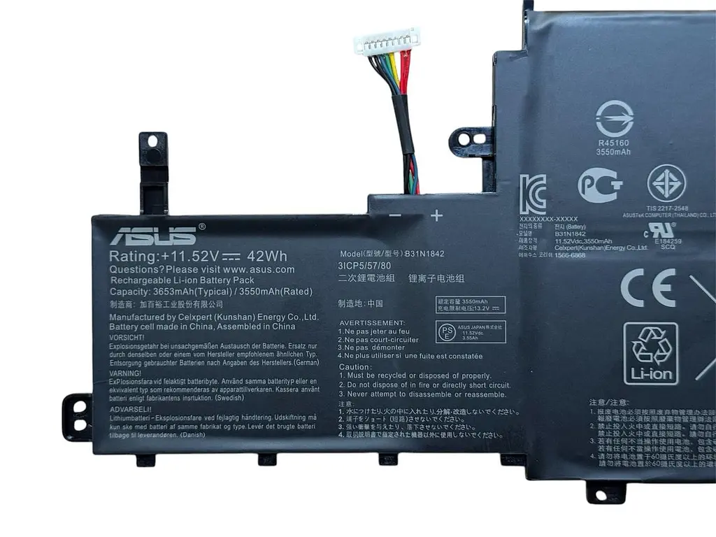 Акумулятор для ноутбука Asus VivoBook F513 M513 K513 S513 X513 X531FL серії B31N1842 - фото 2