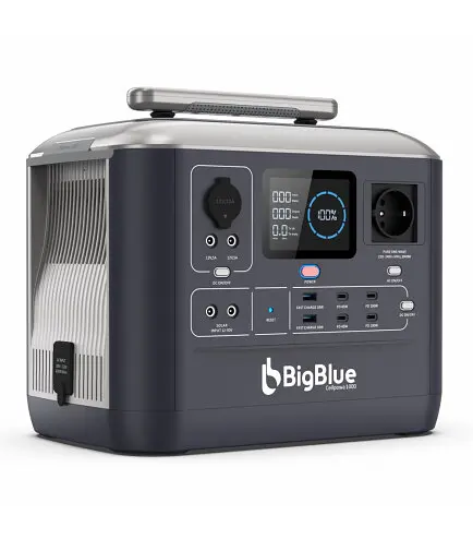 Портативная зарядная станция BigBlue CP1000 1000W/1075 Вт/ч/LiFePO4 - фото 3