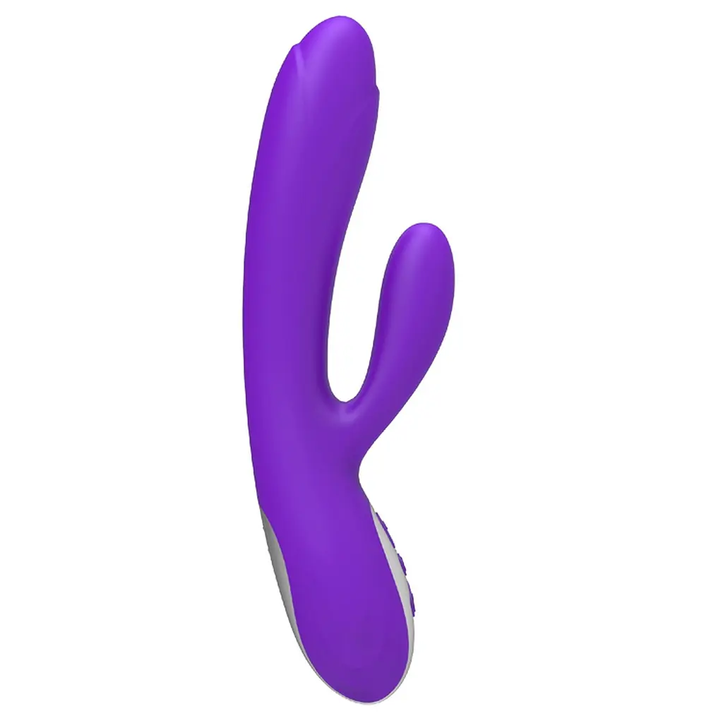 Вібратор Joker Heating Double Vibrating Massage Stick фіолетовий - фото 2