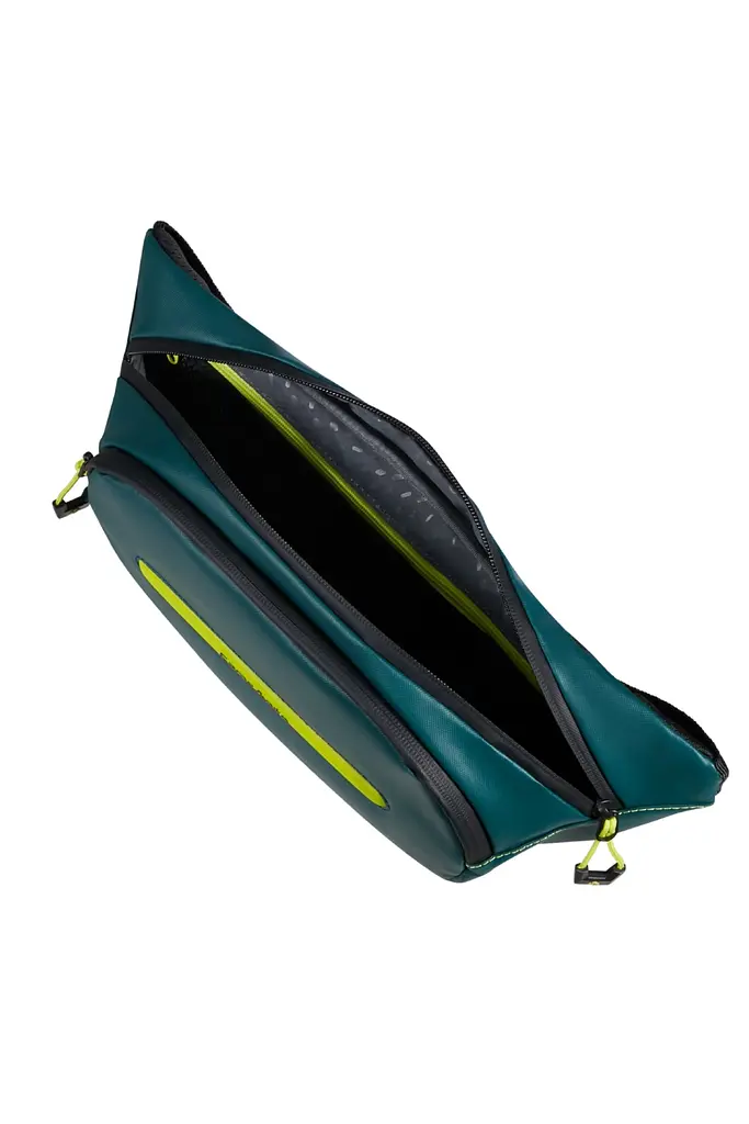 Сумка На Пояс Samsonite ECODIVER DARK TEAL/LIME 35x16x10 KH7*71009 - фото 4