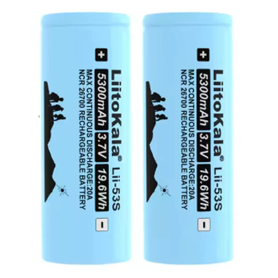 Аккумулятор 26700 LiitoKala 5300mAh Li-ion (Lii-53S) - фото 2