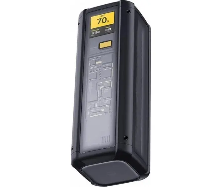 Зовнішній акумулятор Xiaomi 25000mAh 212W HyperCharge (BHR9970GL) чорний - фото 2